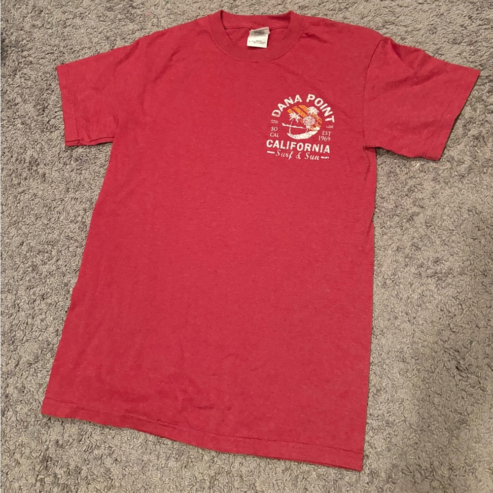 Dana Point California Red T-Shirt